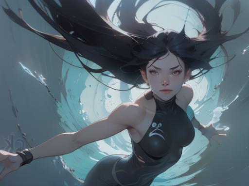 00886-2329241357-1girl,black hair,swimming and floating slowly, floating hair with flow, underwater, flowing water,  , cinematic lighting, rippld.png